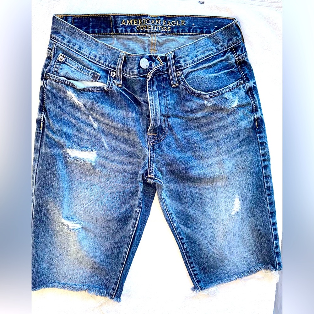American Eagle Men’s Jean Shorts - 28 - never worn.